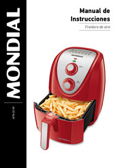 Mondial GRAND FAMILY INOX AFN-50-RI Manual De Instrucciones