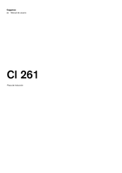 Gaggenau CI 261 Manual Del Usuario