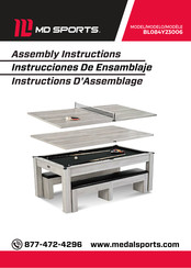 MD SPORTS BL084Y23006 Instrucciones De Ensamblaje
