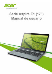 Acer Aspire E1-732 Manual De Usuario