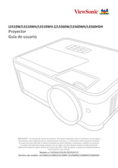 ViewSonic LS510WH-2 Guia Del Usuario