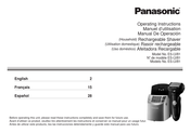 Panasonic ES-LV81 Manual De Operación