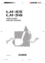 Casio LK-56 Guia Del Usuario