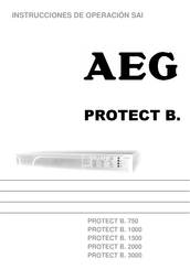 AEG PROTECT B. 2000 Manual Del Usuario