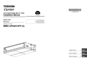 Toshiba Carrier MMD-UP0481HFP-UL Manual De Instalación