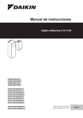 Daikin Altherma 3 H F EAVX16S18DA9W7 Manual De Instrucciones
