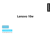 Lenovo 10w Manual De Instrucciones