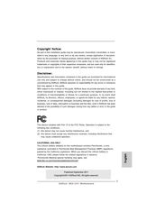 ASROCK M3A UCC Manual Del Usuario