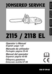 Jonsered 2115 EL Manual Del Operador