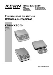 KERN CKE 2000-2 Instrucciones De Servicio