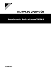 Daikin RXYSQ6TAV1B Manual De Operación
