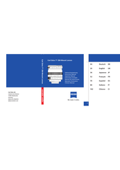 Carl Zeiss Biogon T* 2,8/28 ZM Manual De Instrucciones