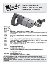 Milwaukee 3102-6 Manual Del Operador
