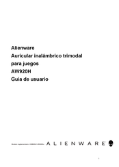 Alienware AW920H Guía De Usuario