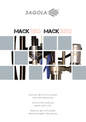 Sagola MACK 150 Manual De Instrucciones