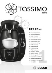 Bosch TASSIMO AMIA TAS 20 Serie Instrucciones De Uso