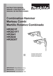 Makita HR2631F Manual De Instrucciones