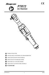 Snap-On PTR72 Traducción De Las Instrucciones Originales