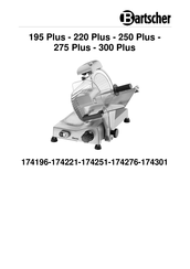 Bartscher 174276 Manual De Instrucciones Original