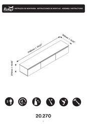 ROBEL 20.270 Instrucciones De Montaje