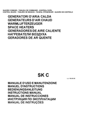 BIEMMEDUE SK C Serie Manual De Instrucciones