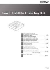 Brother HL-L3300CDW Instrucciones De Instalación