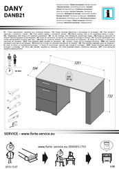 Jamall DANB21 Instrucciones De Montaje