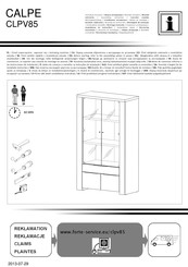 Forte CLPV85 Instrucciones De Montaje