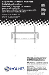 MW MOUNTS MW74PIF175 Manual De Instrucciones