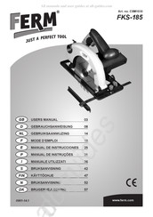 Ferm FKS-185 Manual De Instrucciones