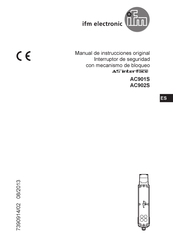 IFM Electronic AC901S Manual De Instrucciones Original