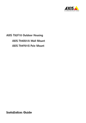 Axis Communications T92F10 Manual Del Usuario