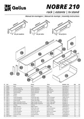 Gelius NOBRE 210 Manual De Montaje