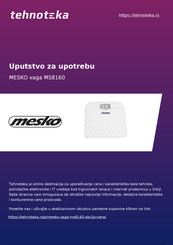 Mesko MS 8160 Manual De Uso