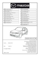 Mazda DN4J-V4-590 Instrucciones De Montaje