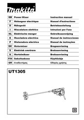 Makita UT1305 Manual De Instrucciones