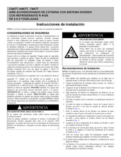 Carrier C4A7T Instrucciones De Instalación