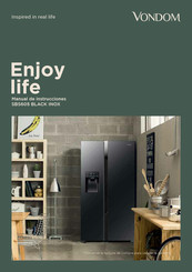 VONDOM SBS605 BLACK INOX Manual De Instrucciones