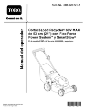 Toro 21327 Manual Del Operador