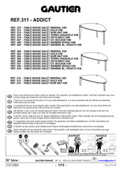 Gautier 212 Manual Del Usuario