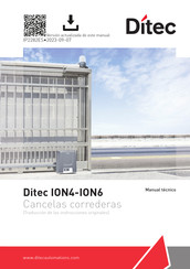 DITEC ION6 Manual Tecnico