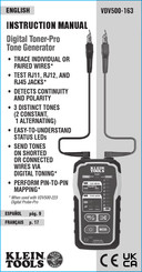 Klein Tools VDV500-163 Manual De Instrucciones