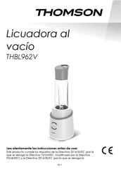 THOMSON THBL962V Manual Del Usuario