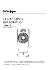 El Corte Inglés SAONA FA01-20R Manual Del Usuario