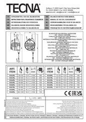 TECNA 9508RL Manual De Uso