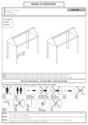 MadeiraMadeira ATENAS 180636 Instrucciones De Armado