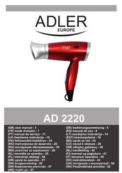 Adler europe AD 2220 Manual De Uso