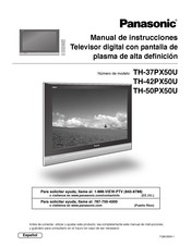Panasonic TH-50PX50U Manual De Instrucciones