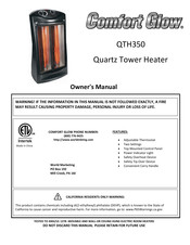 Comfort Glow QTH350 Manual Del Usuario