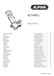 Alpine ST 515 Li Manual De Uso Y Mantenimiento